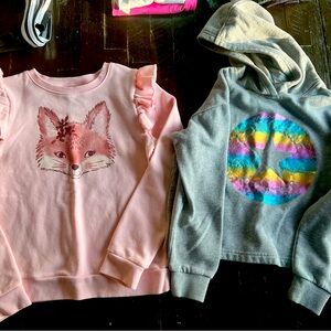 Girls sweatshirts size medium